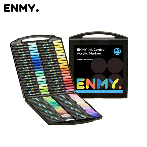 Cheap ENMY Acrylic Markers for Sale | Used for Canvas/Glass/Fabric/Wood ...